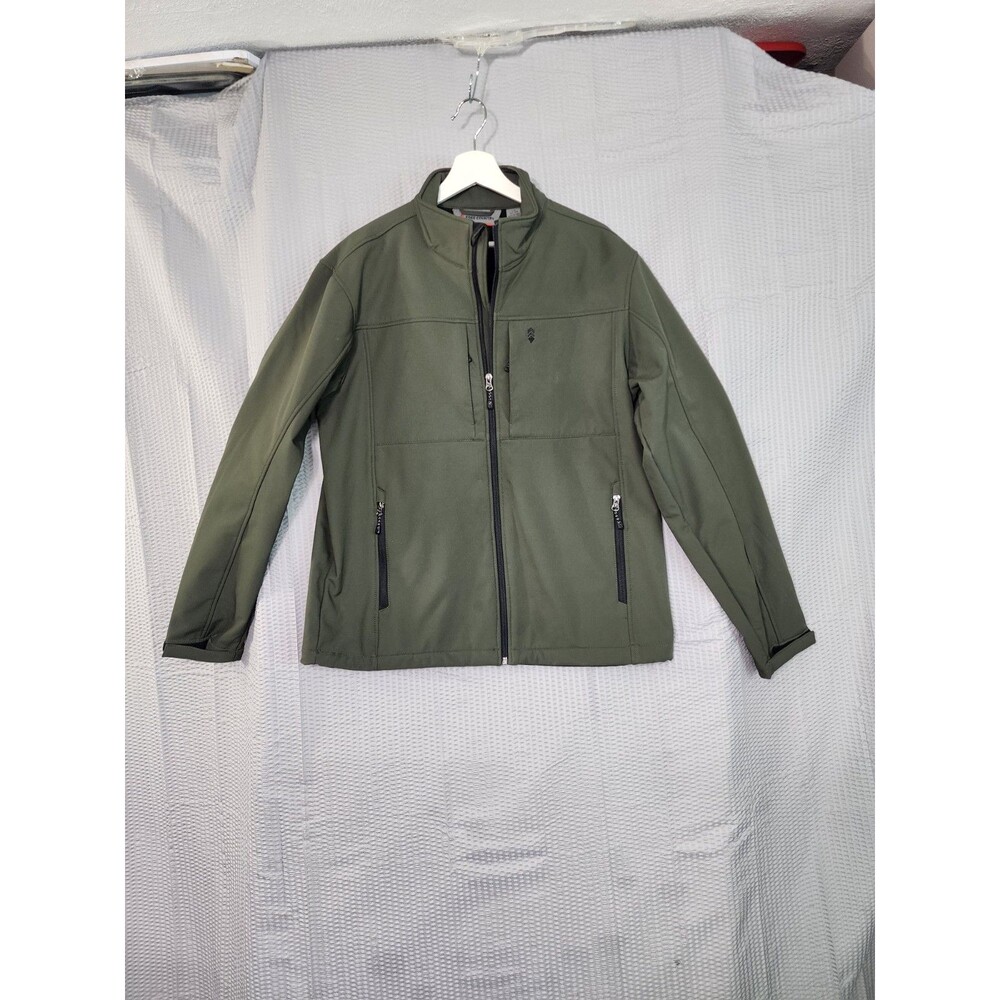 Free Country Men's Softshell Jacket Size Large Olive